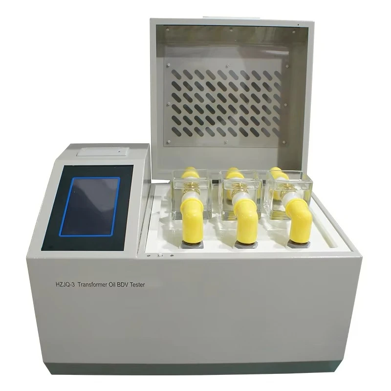 Portable Automatic Transformer Oil Breakdown Voltage Dielectric Strength Tester 3 Cups Oil Bdv Tester