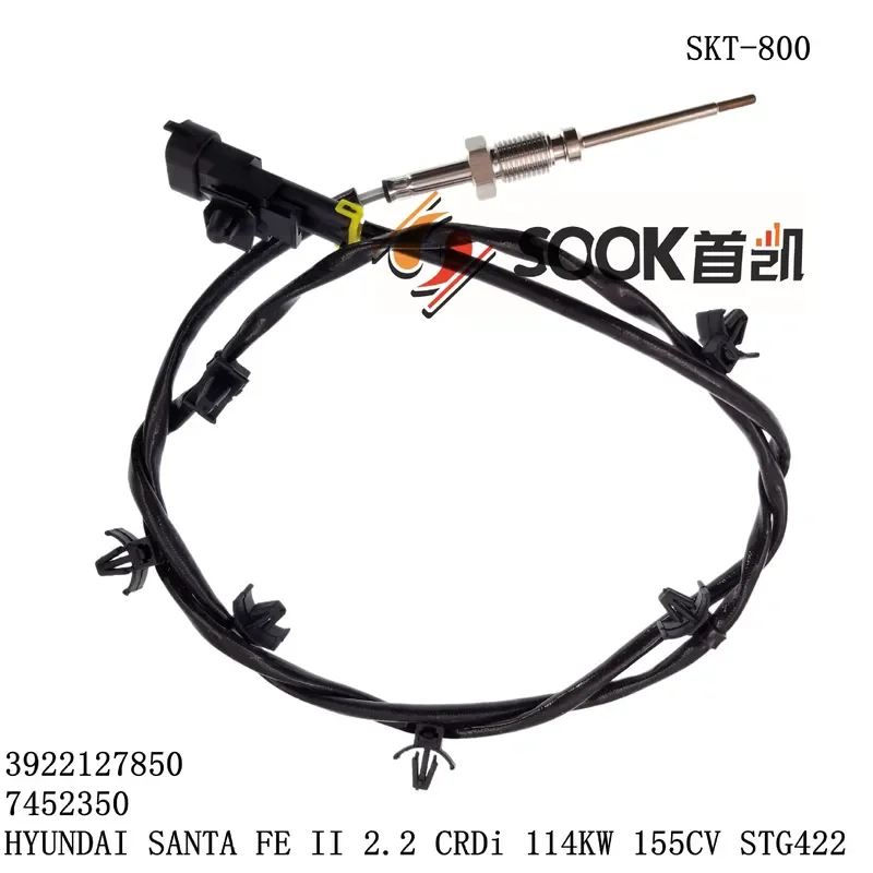

Temperature Sensor for SKT-800 3922127850 Vehicle Exhaust Emissions Monitoring Factory Direct Sales