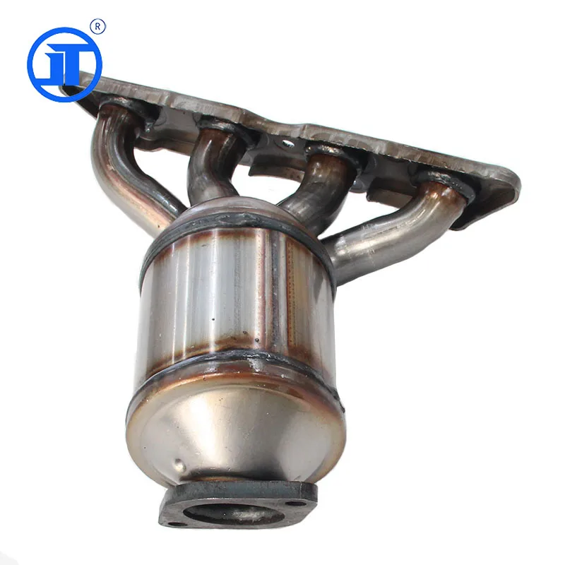 Auto Engine Parts Of Three Way Catalytic Convertors Exhaust Catalytic Converter For Hyundai I20 2008-2012