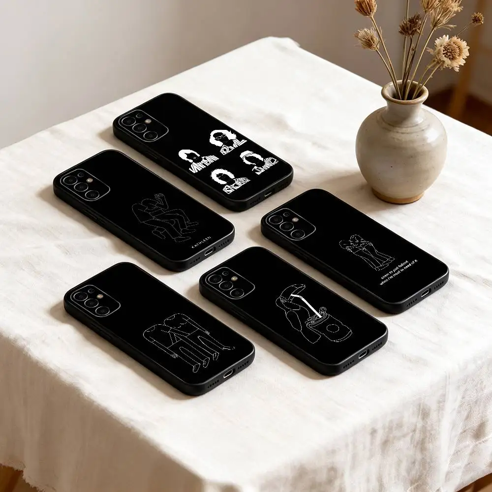 

C-Catfish and the B-Bottlemen Phone Case For Samsung S25,S24,S21,S22,S23,S30,Ultra,S20,Plus,Fe,Lite,Note,10,Black Cover