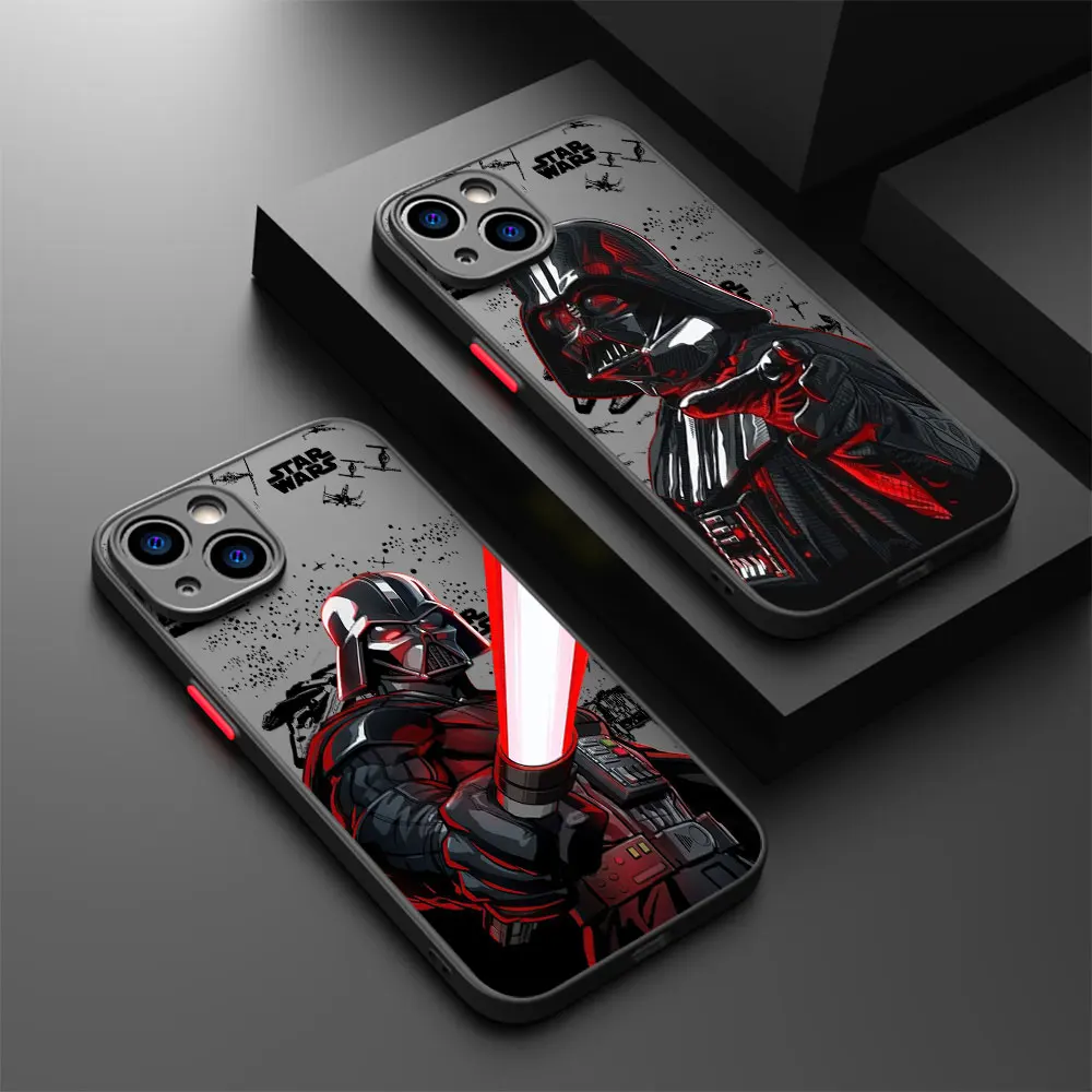 Cover Soft Phone Case for Apple iPhone 15 16 Pro XS X 12 Mini 14 16 Pro Max 11 Pro 13 16 Plus XR Back Stars Wars Cool Hero