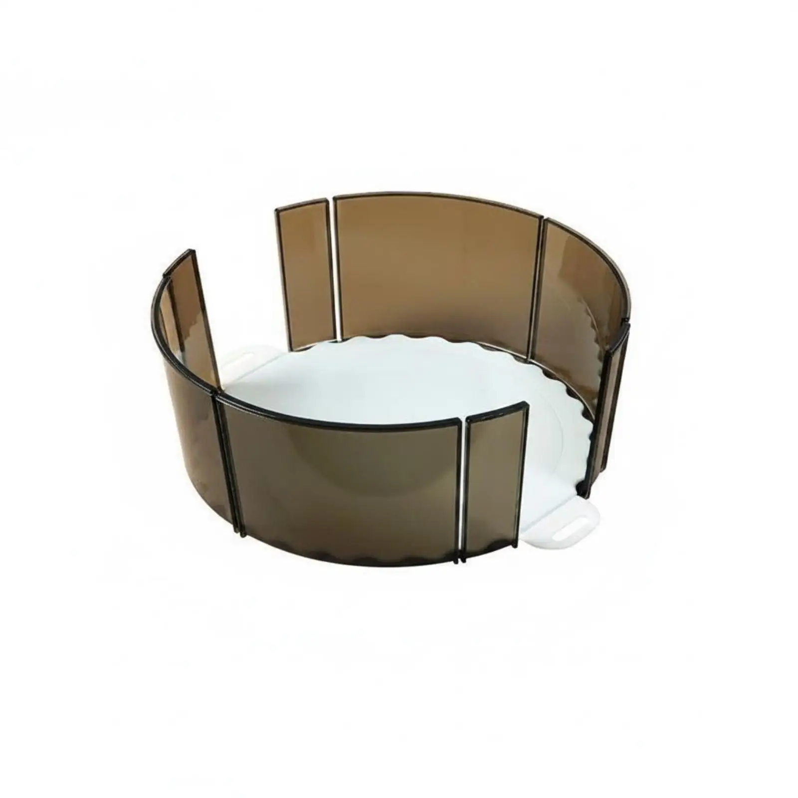 Round Cake Divider Mold for 4 6 8 Inch Cakes with 6 or 8 Equal Parts Slicing Guide Tool