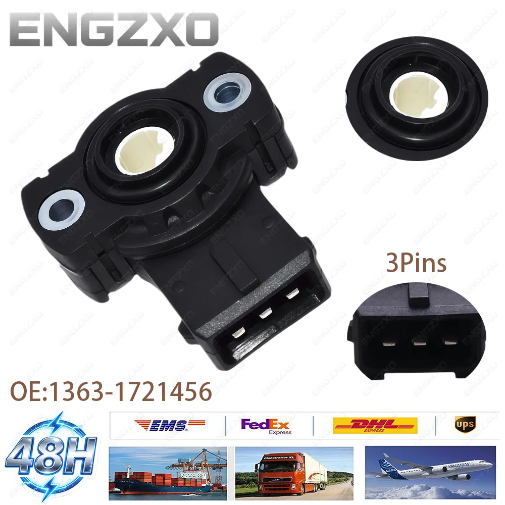 

High Quality TPS 3Pins 1363-1721456 Throttle Position Sensor For BMW 3 5 7 8 Series E36 540i 740i 323i Z3 13631721456