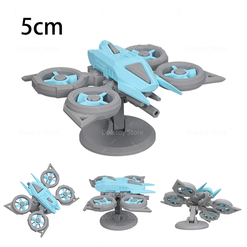 Neue 3D-gedruckte Kriegsmaschine Serie Mini beweglicher Kampfpanzer Sentry Drone Artillery Launcher Actionfigur Raumdekoration Geschenke – Detail 11