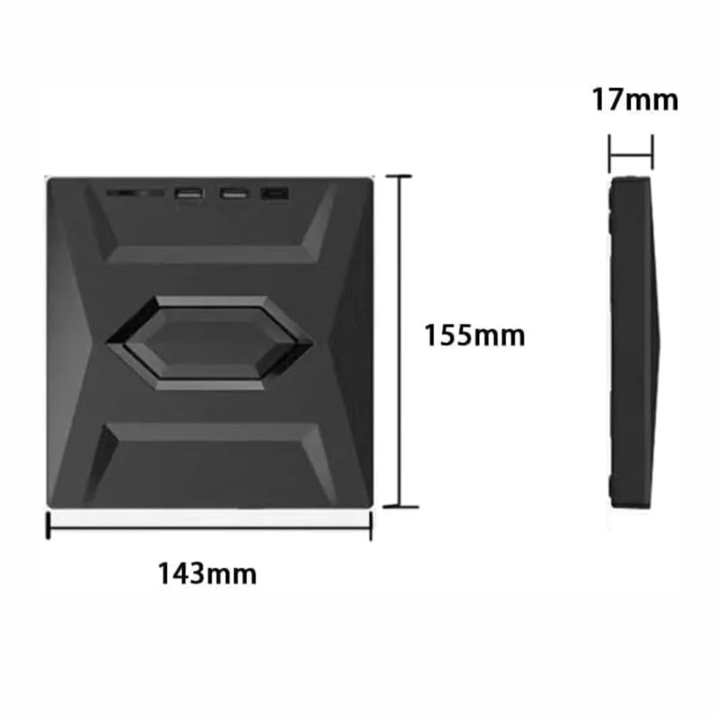 Hot 7-in-1 DVD BD CD Burner USB 3.0 External Player SD TF Card Reading Function Drive for PC Laptop No Bluray Dropshipping - view 6