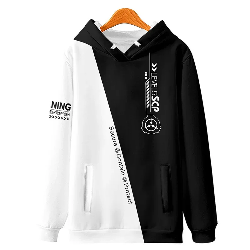 2021 Scp Foundation 3D Felpa con cappuccio Donna/Uomo Hip Hop Felpa con cappuccio sottile per adolescenti Ragazzo Pullover Hiphop Felpe con cappuccio Abbigliamento