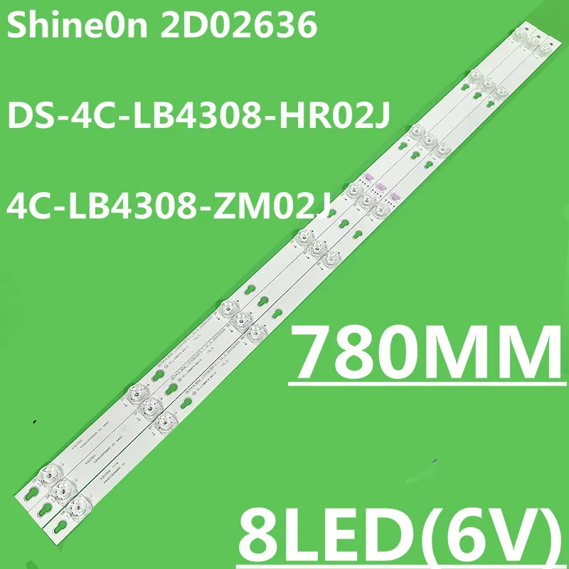 

New LED Backlight Strip For D43A730 D43A810 OEM43LB06_LED3030F2.1 43UC6406X1 43UD6236W 43UT6006X1 U43P6046X1 L43F1B L43P1A-F