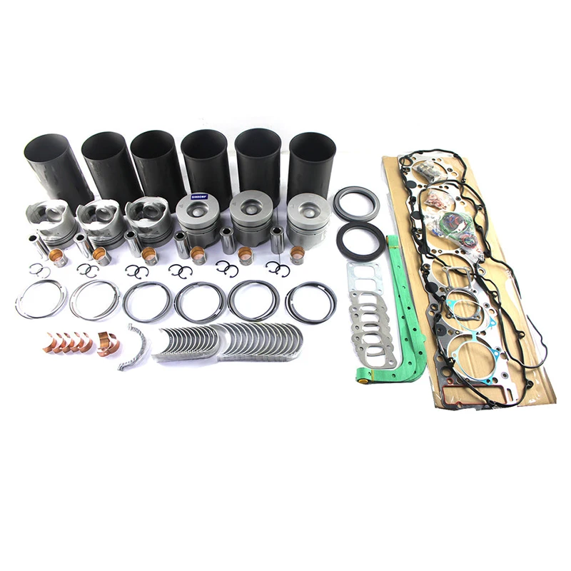 6D125 6D140 Kit di riparazione revisione parti di ricostruzione motore diesel per Komatsu