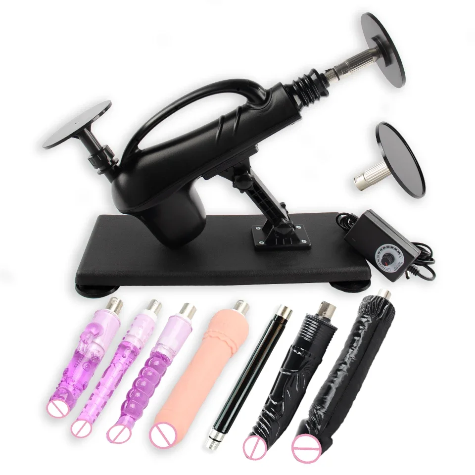FREDORCH Sex Machine for Woman Adjustable Masturbating Pumping with different Accessories Sex machine Gun for Men sex masturbate