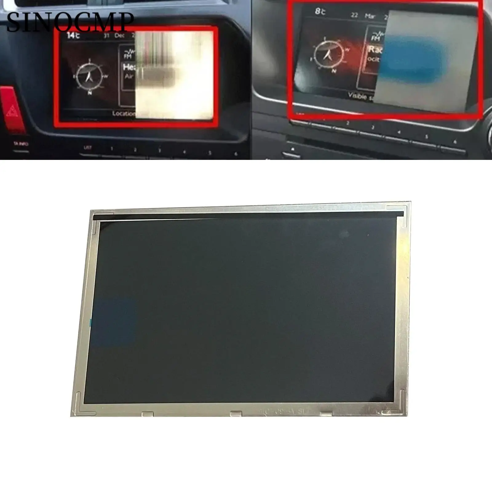 

ЖК-модуль дисплея 7 дюймов RT6 RNEG2 DG4EV 9804563180 A2C84145200 для RT6 RNEG2 DS5 508, автомобильные видеоплееры, мониторы, дисплей