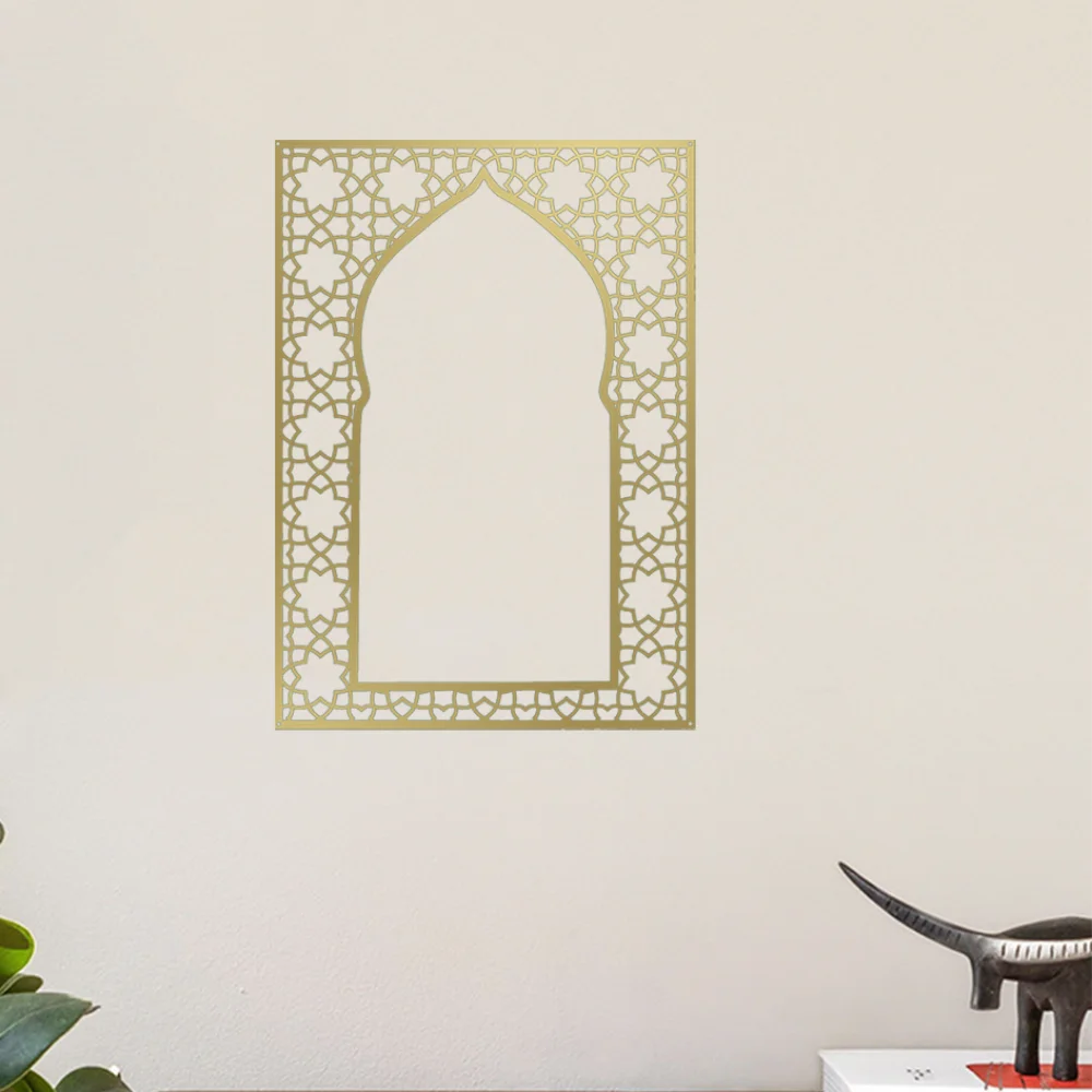 Security aling-Décoration murale islamique, un excellent choix pour la décoration intérieure en métal Un joli design arabe et un cadeau musulman.
