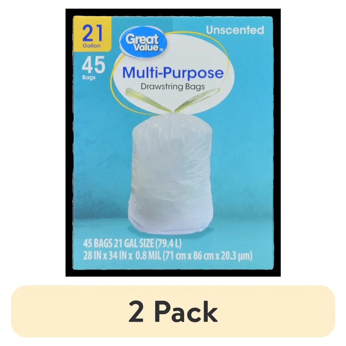 

Многоцелевой мешок для мусора на шнурке на 21 галлонов с застежкой на шнурке для быстрого завязывания и легкого подъема