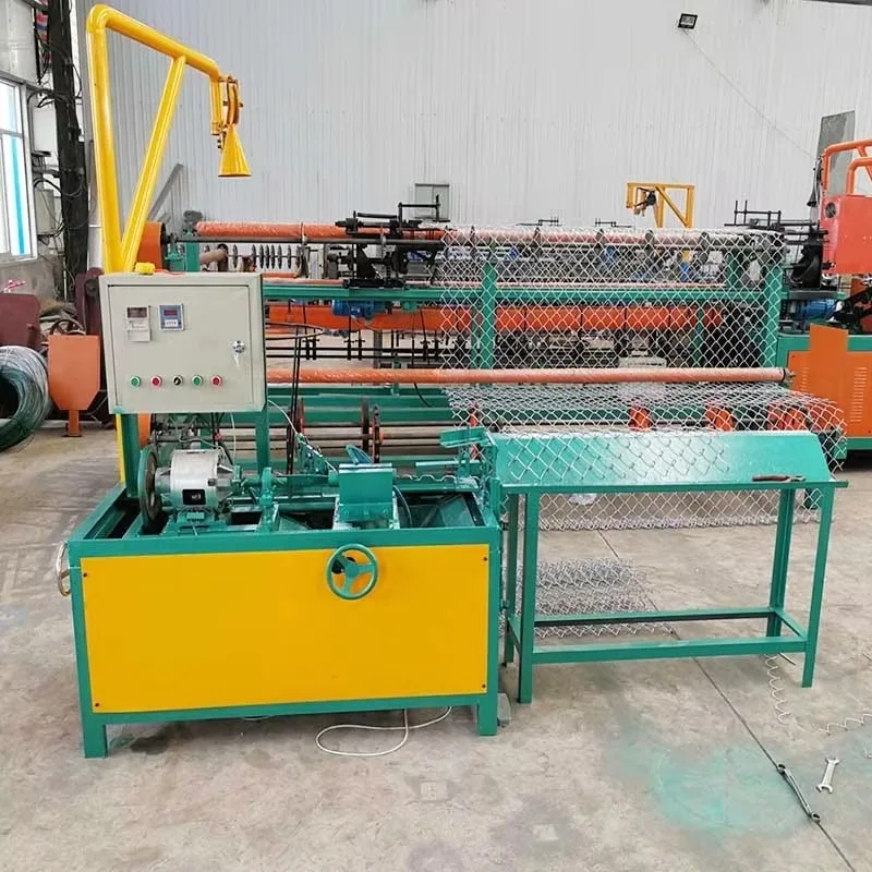 Manual Chain Link Fence Making Machine Factory Price