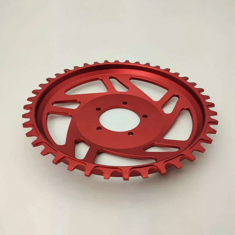 

Biy-lcChainring Sprocket 42T for Bafang BBSHD Mid Drive Motor Electric Bike Replacement Chainwheel