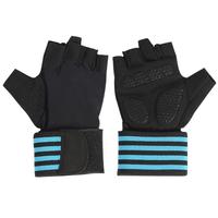 1 Pair Fitness Gloves Non-slip Wear-resistant with Wrist Support Gym Half-finger Work Out Gloves for Cycling Taekwondo Gloves