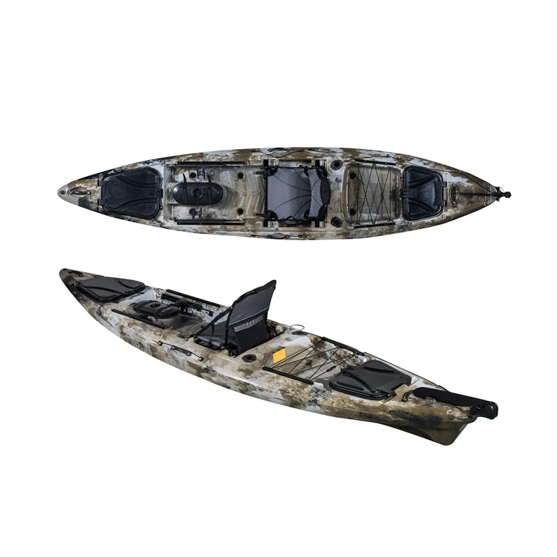 13ft Pedal Kayak Fishing Boat for Sale Outdoor Surfing  Plastic Cool Kayaks for Sale