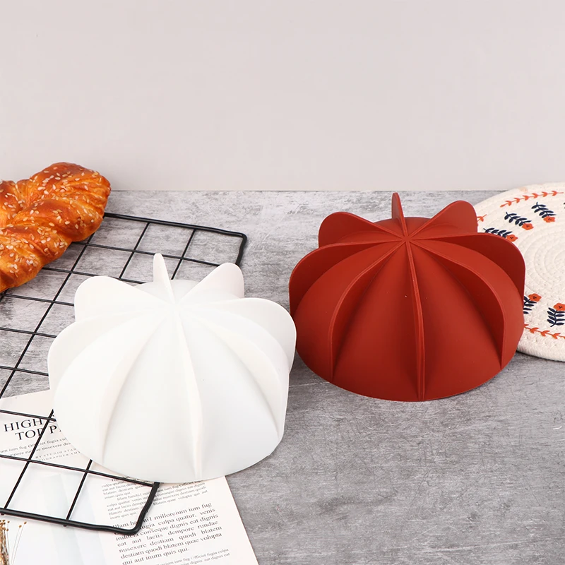 1Pc Hemisphere Pan Dome Silicone Baking Mold For Ball Shaped Cake Half Sphere Planet Mould For Chocolate Jelly Pudding Earth