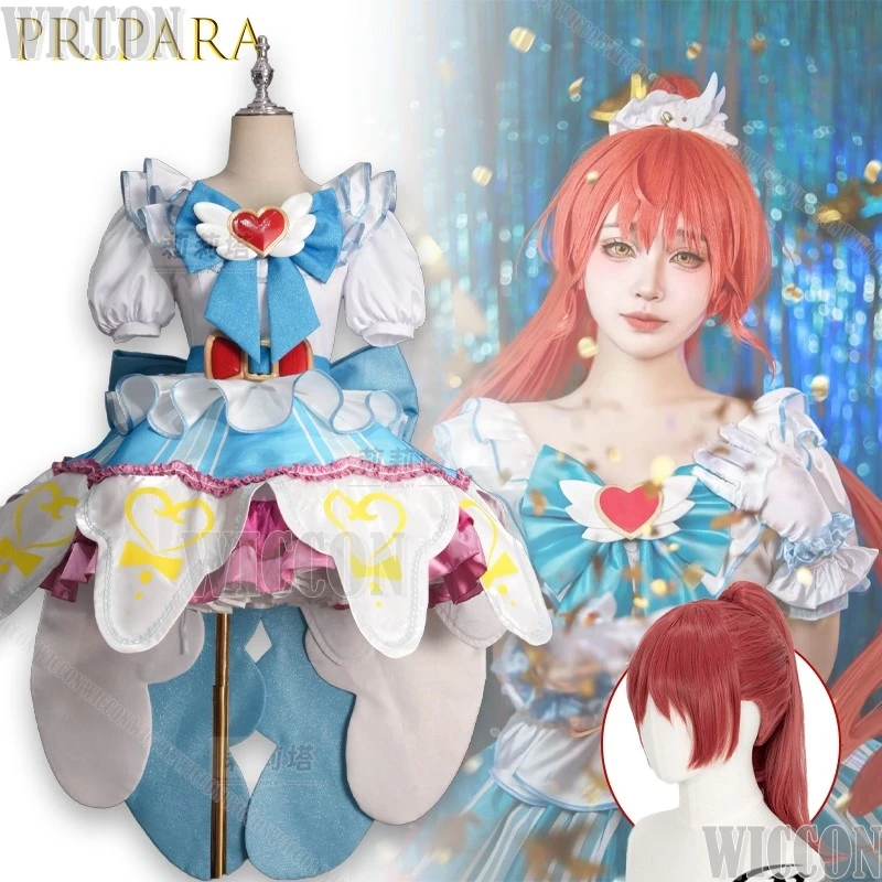 

Pripara Shirakara, флуоресцентный наряд с шелковистым сердцем, косплей, идол, аниме, наряд, высокое качество, Лолита, каваи, Рождество, карнавал Navidad