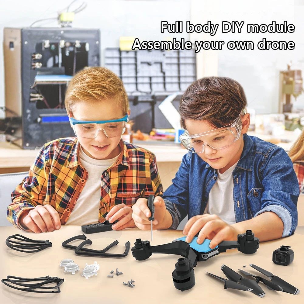 JJRC H108 Insegnamento fai da te Assemblaggio Mini Drone Addestramento interattivo Altitudine fissa Fotografia aerea Drone aereo telecomandato