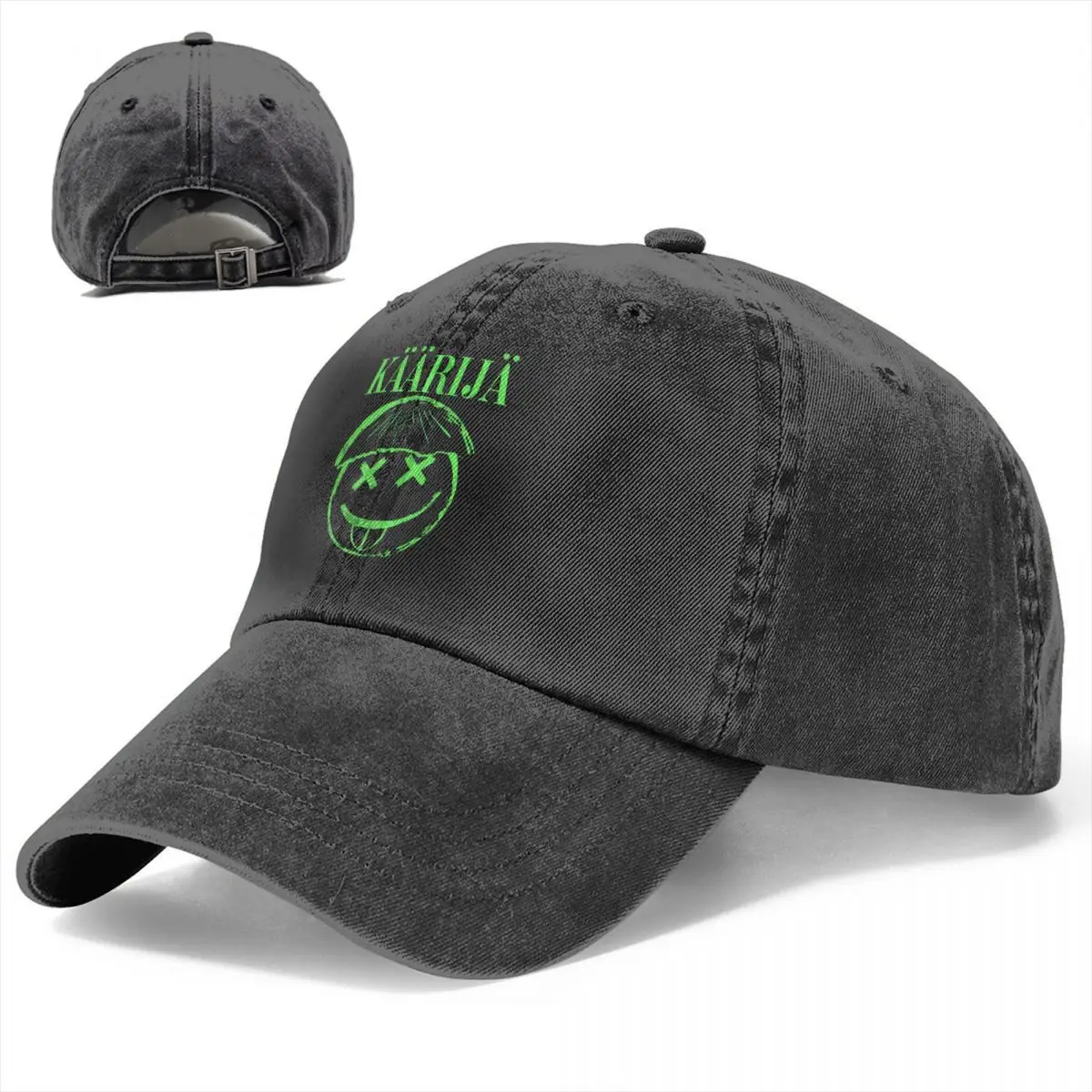 Washed Men's Baseball Cap Bang Trucker Snapback Caps Dad Hat Kaarija Cha Cha Cha Golf Hats