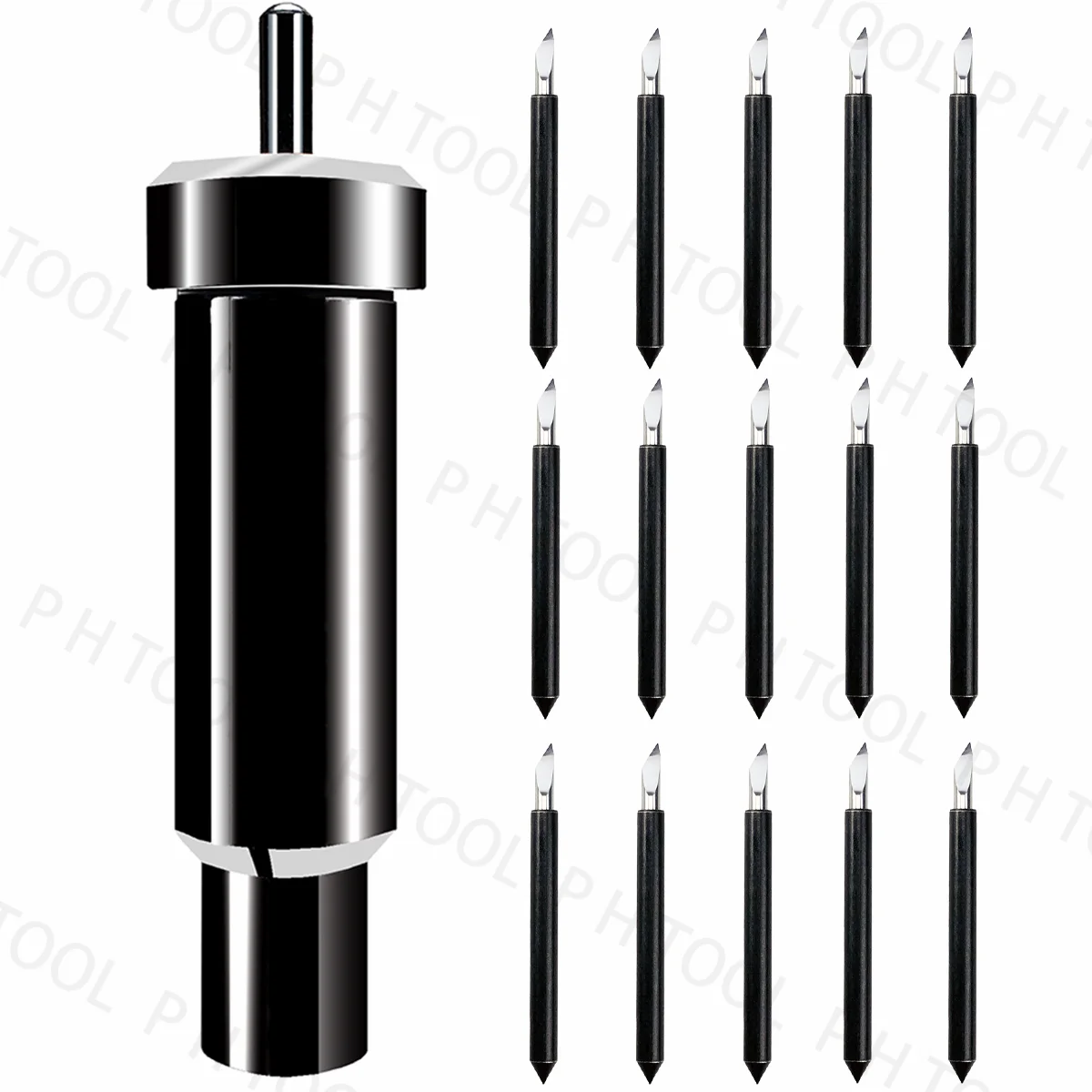 

Dia 2mm 15pcs Real Deep Cut Blade Vinyl Cutter Offset Knife for Deepcut Cricut Maker 3 Explore Air Roland Liyu GCC Jaguar