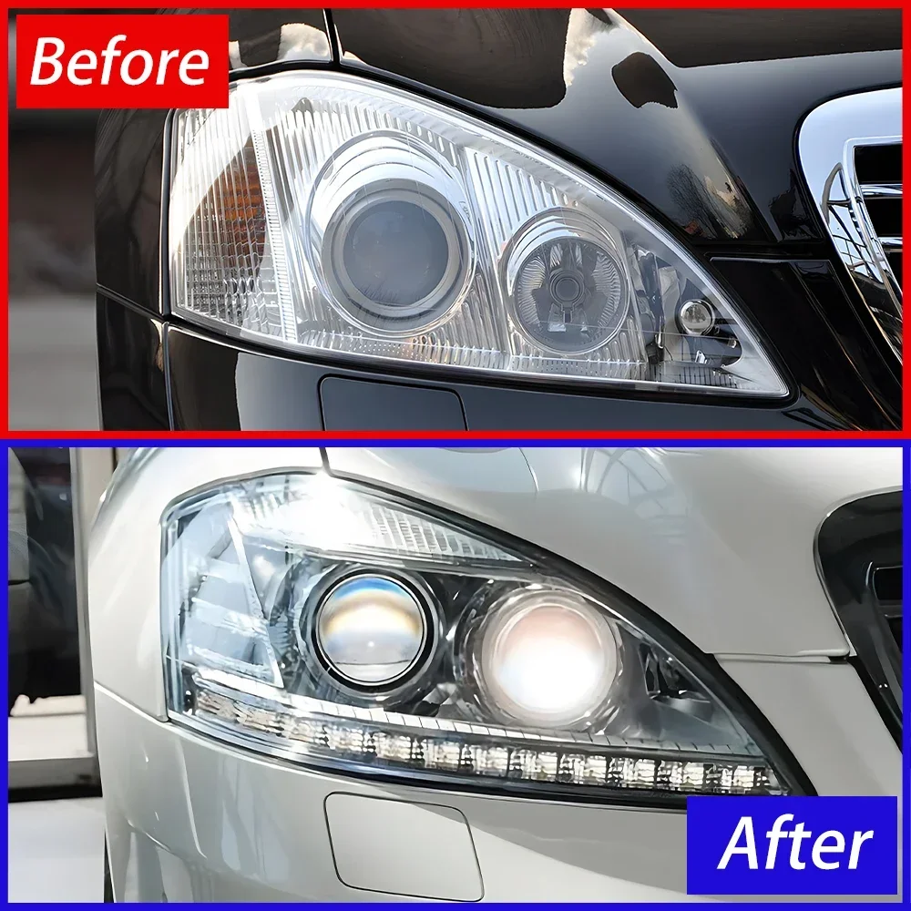 Auto Headlights For Benz S-Class S300 S350 S400 S500 S600 W221 2006-2013 Car Front Lamps Assembly LED Projector Lens Accessories