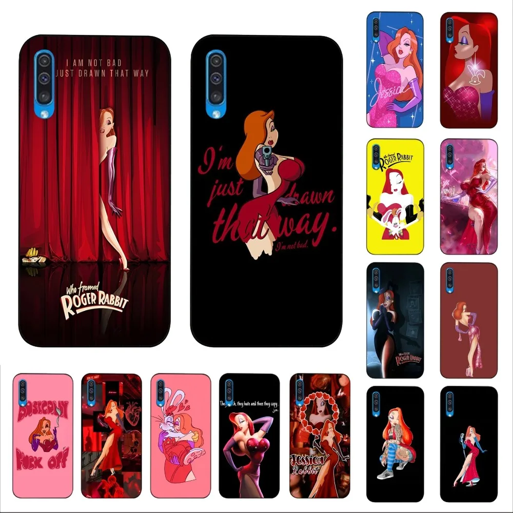 J-Jessica R-Rabbit Sexy Phone Case For Samsung A 10 11 12 13 20 21 22 30 31 32 40 51 52 53 70 71 72 73 91 13 Shell