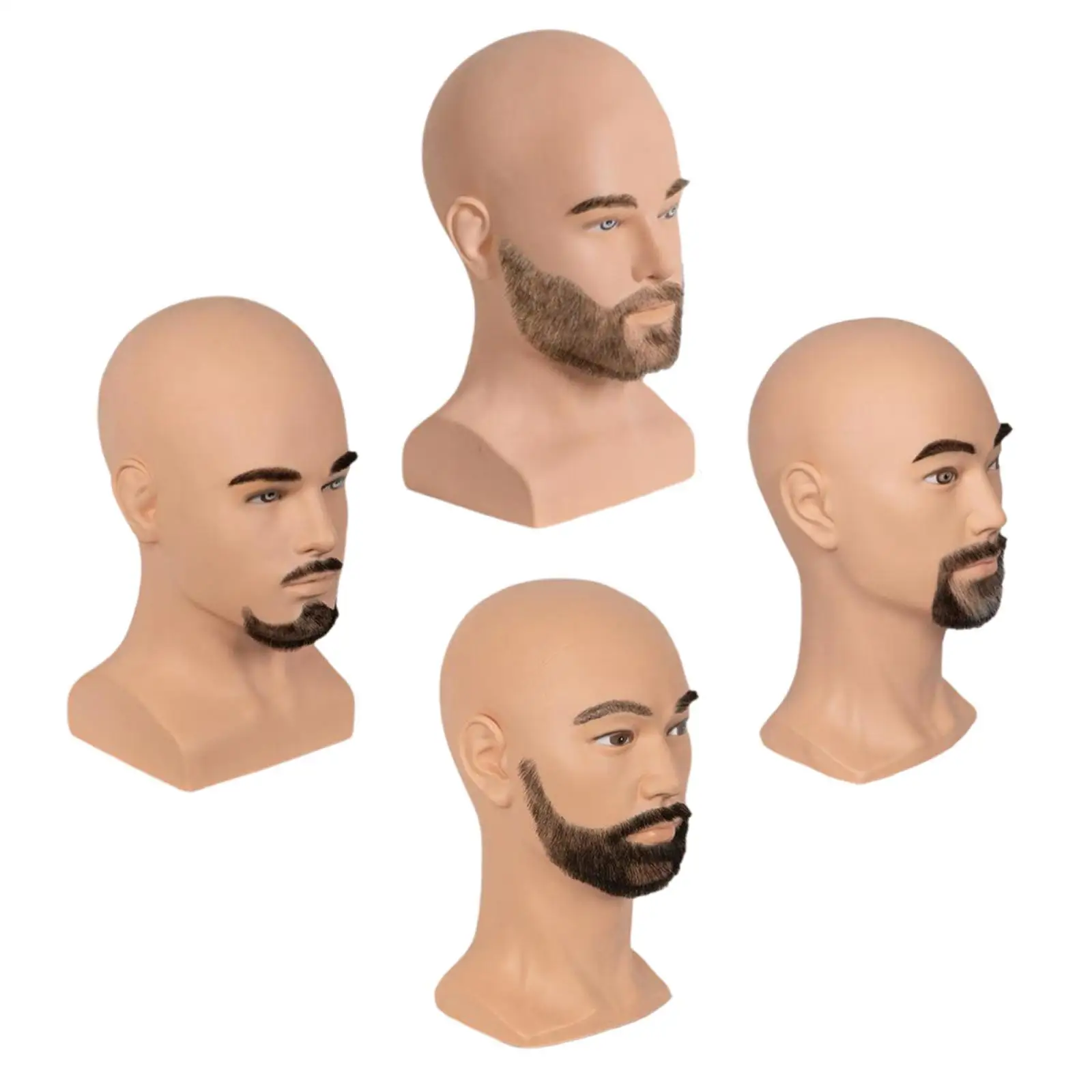 Manikin HEAD โต๊ะวิกผมหมวกผู้ถือหมวกสําหรับช่างทําผมการฝึกอบรมจัดแต่งทรงผมแห้ง Home Salon เริ่มต้น Stylist