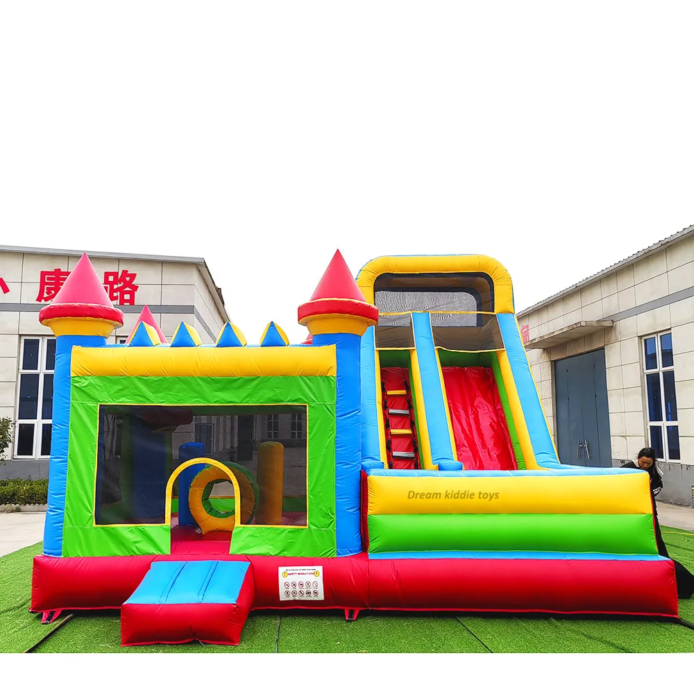 

Inflatable Bounce Slide Combo Pool Slide Commercial Bouncy Castle Jumping Inflatable Bouncer for Kids Adults Slide