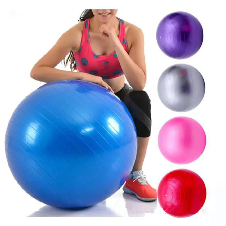 

Gym Pilates Balance Training Stretching Ball Stability And Balance Exercise Yoga Ball Eco-friendly Carton Customized Smooth