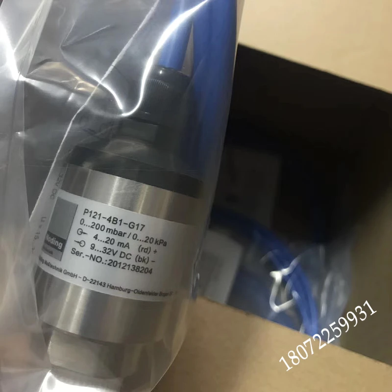 مستشعر الضغط P121-400-G17 0-100mbar ألمانيا Notting Noding جديد وأصلي