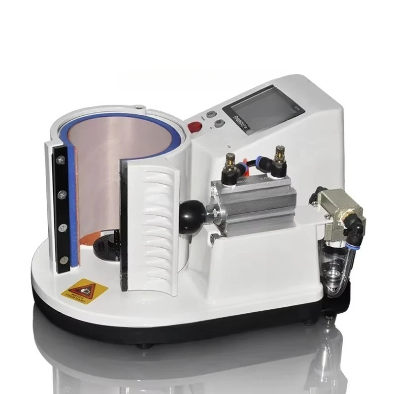 2015 New Arrival Automatic Pneumatic Mug heat Press sublimation printing Machine ST-11