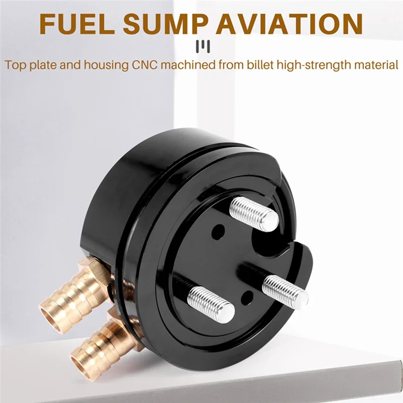 

Fuel Tank Gas Sump Integrated Return Kit For FASS Airdog Cummins Duramax Accessories-M53K