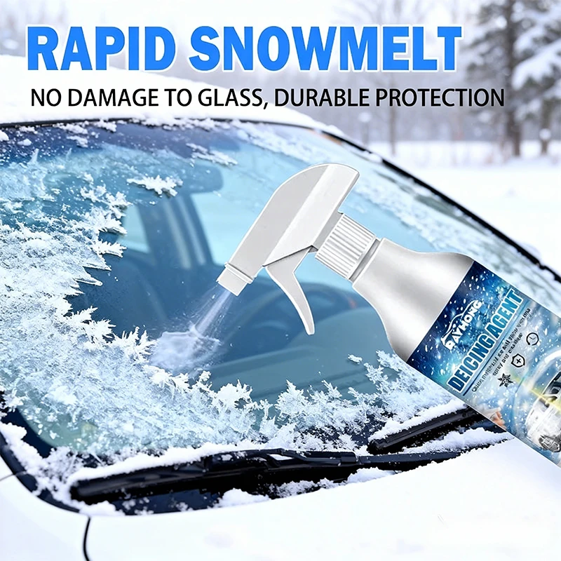 Car Deicing Agent Winter Car Snowmelt Spray Automobile Defrost Tool Remove Snow Ice Frost Melting Defrost Antifreezing