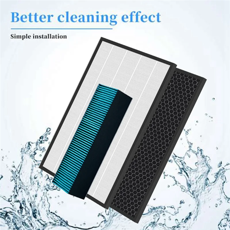 ABGU 交換用アクセサリーキット -2801FZ 空気清浄機加湿器 HEPA フィルターと活性炭フィルター用