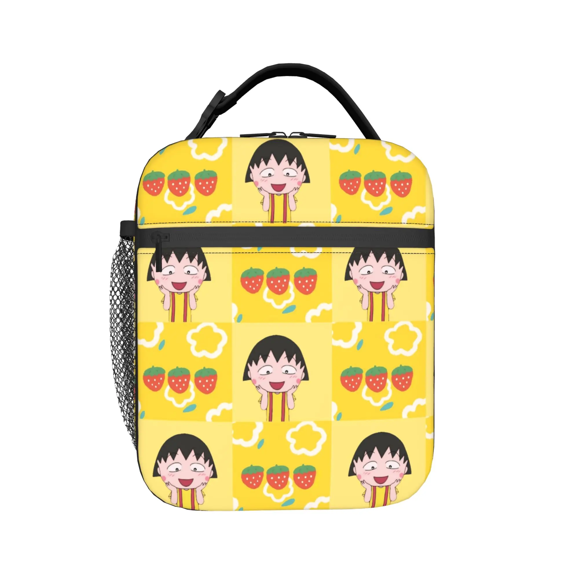 Marukos Cartoon Insulated Lunch Bags High Capacity  Meal Container Cooler Bag Tote Lunch Box College  Outdoor Food Storage Bags
