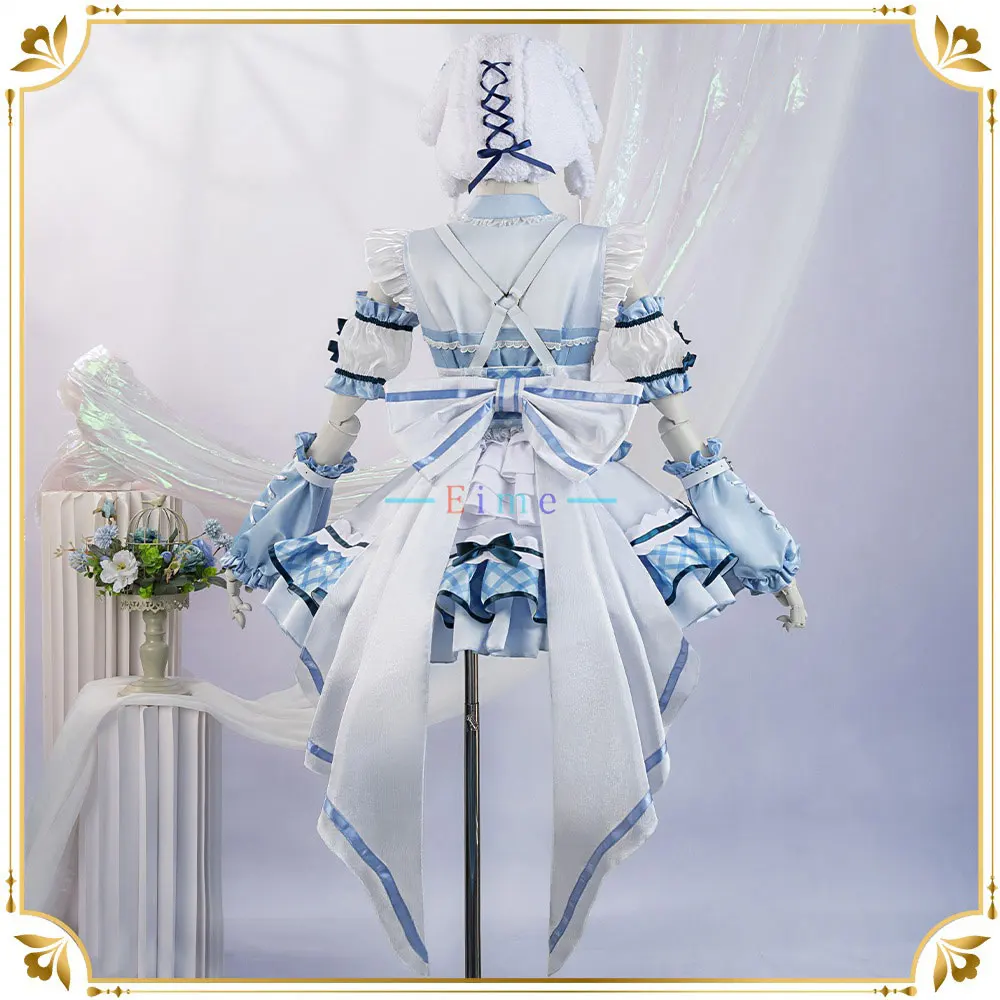 أزياء بانج دريم كوراتا ماشيرو التأثيرية للنساء فستان حفلات لطيف بدلة خادمة أزياء الهالوين كرنفال ملابس أنيمي مصنوعة حسب الطلب