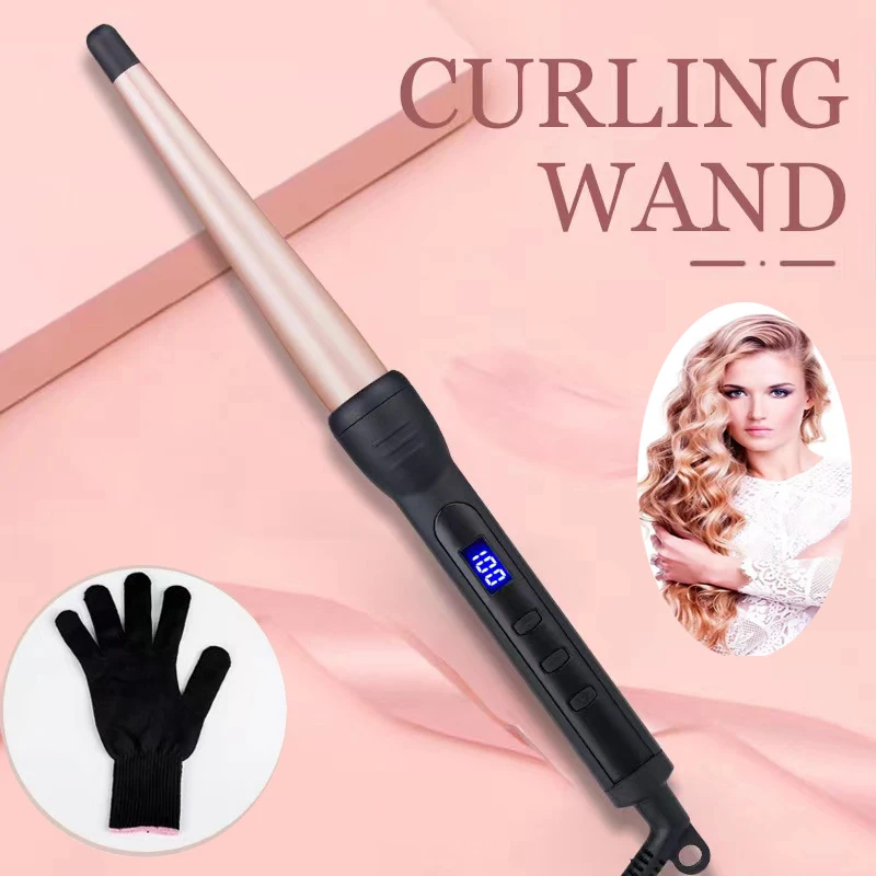 

Ceramic Styling Tools professional Hair Curling Iron Hair waver Pear Flower Cone Electric Hair Curler Roller Curling Wand