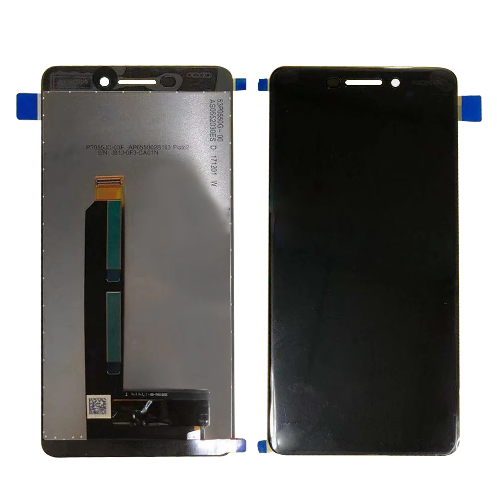 For Nokia 6.1 Lcd TA-1043 TA-1054 TA-1068 TA-1045 LCD Display Touch Screen Digitizer Assembly 5.5'' For Nokia 6 2018 6 II Lcd