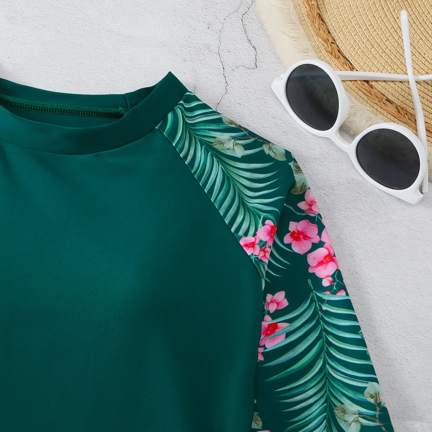 Costume da bagno da donna Tankini Set Costumi da bagno femminili a maniche lunghe 2025 Surf Sport Piscina Costumi da bagno Costumi da bagno in due pezzi con pantaloncini