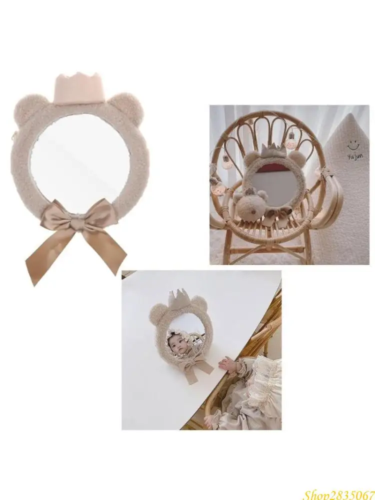 

Многофункциональное детское зеркало для наблюдения Bear Crown повышает безопасность и креативность 831F
