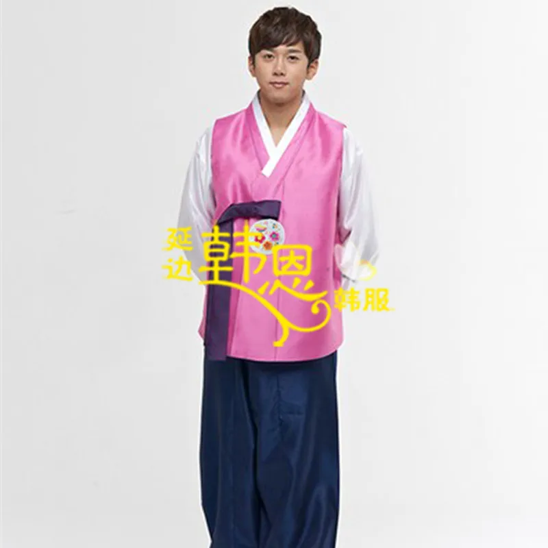 South Korea Imported Fabrics Men's Korean Clothing Korean National Costumes Han En-han He-ns1004 Jacket Men Sweat Suit