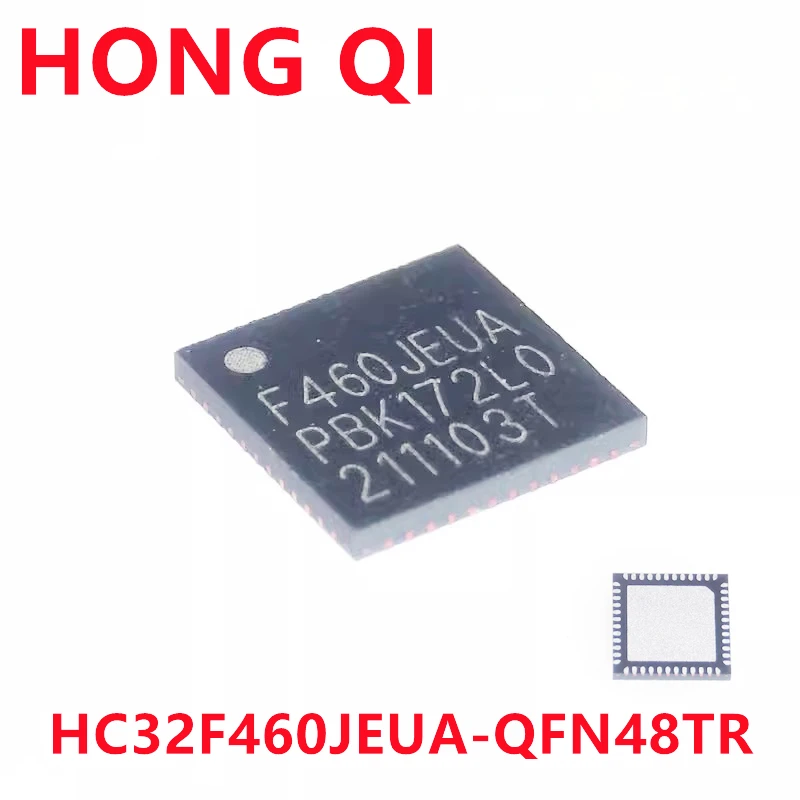 10PCS New Original HC32F460JEUA-QFN48TR QFN-48 MCU In Stock