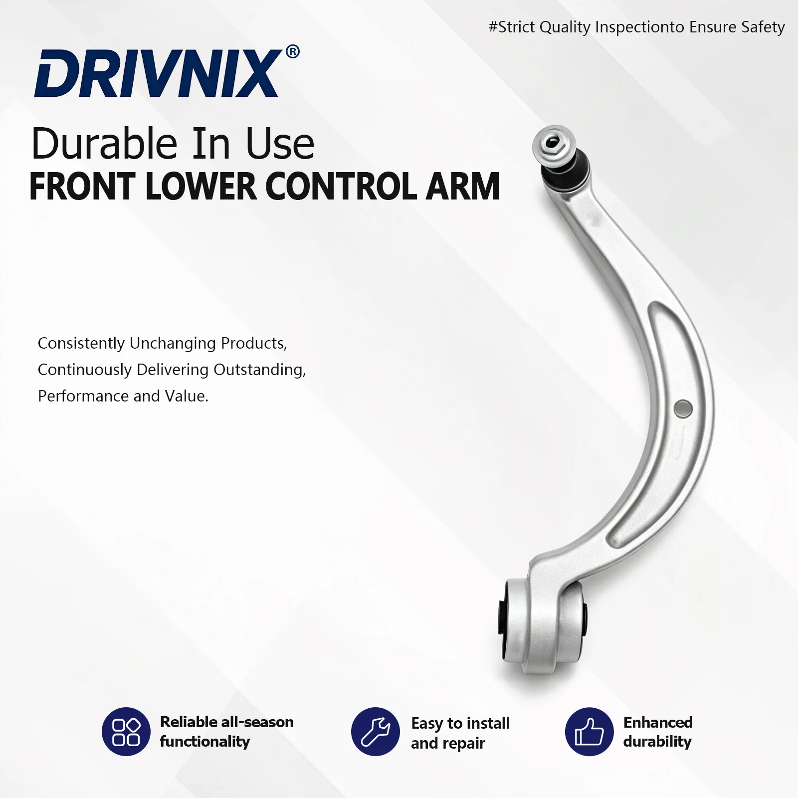 1PAIR Front Lower Rear Control Swing Arm 8W0407693A 8W0407693B 8W0407694A 8W0407694B For Audi A4 B9 A5 B9 S4 S5 RS5 2016-2024