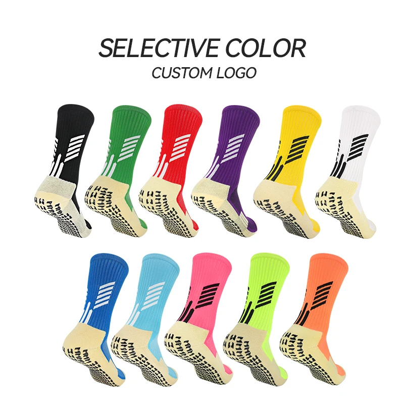 

Grip Medium Tube Football Children Professional Anti-Slip Soccer Socks Men Cut Sweat Absorbing Towel Bottom Glue Non-Slip