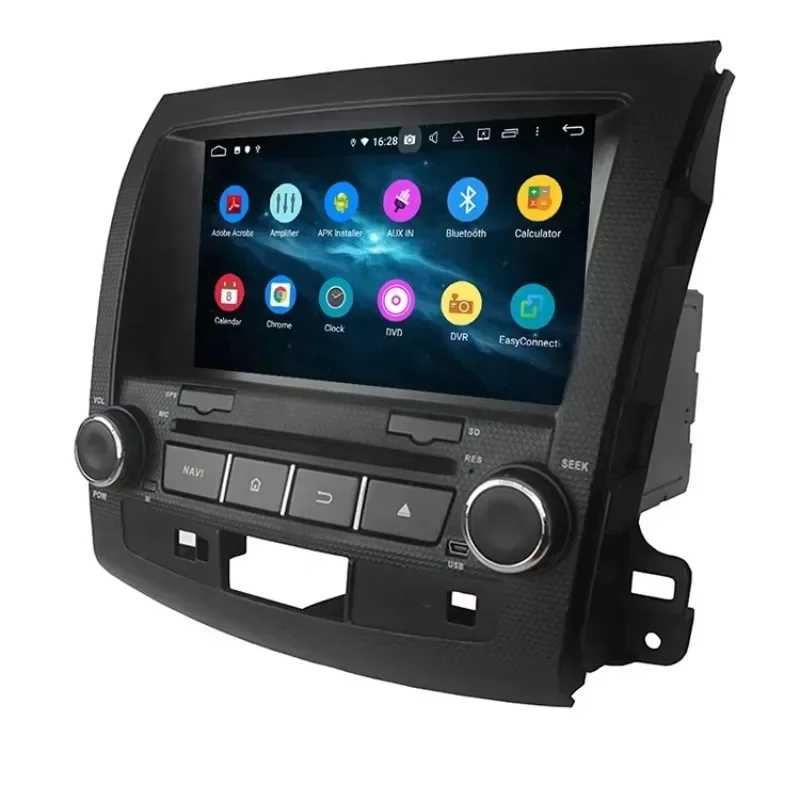 Android 10.0 PX6 4+32/64GB Car Multimedia Player Car Radio for    Outlander 2006-2012 CarPlay/Google Play/Mirror Link