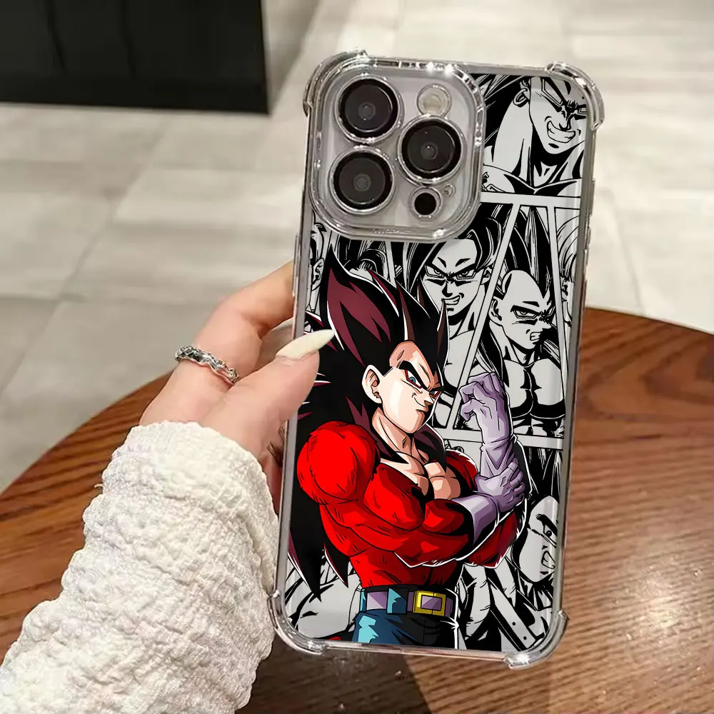 

Vegetas Gokus Plating Phone Case for Oppo Realme 16 C85 15T C71 C75 C55 C53 C30 C35 C33 C31 14 13 12 Pro Plus 4G 5G Anti-Fall