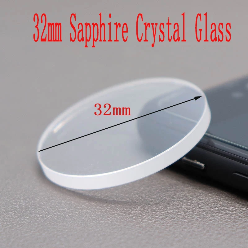 32mm Sapphire Crystal Glass For Seiko skx007 skx013 Mod 45mm Case Repair Tools High Quality Watch Accessories Replacement