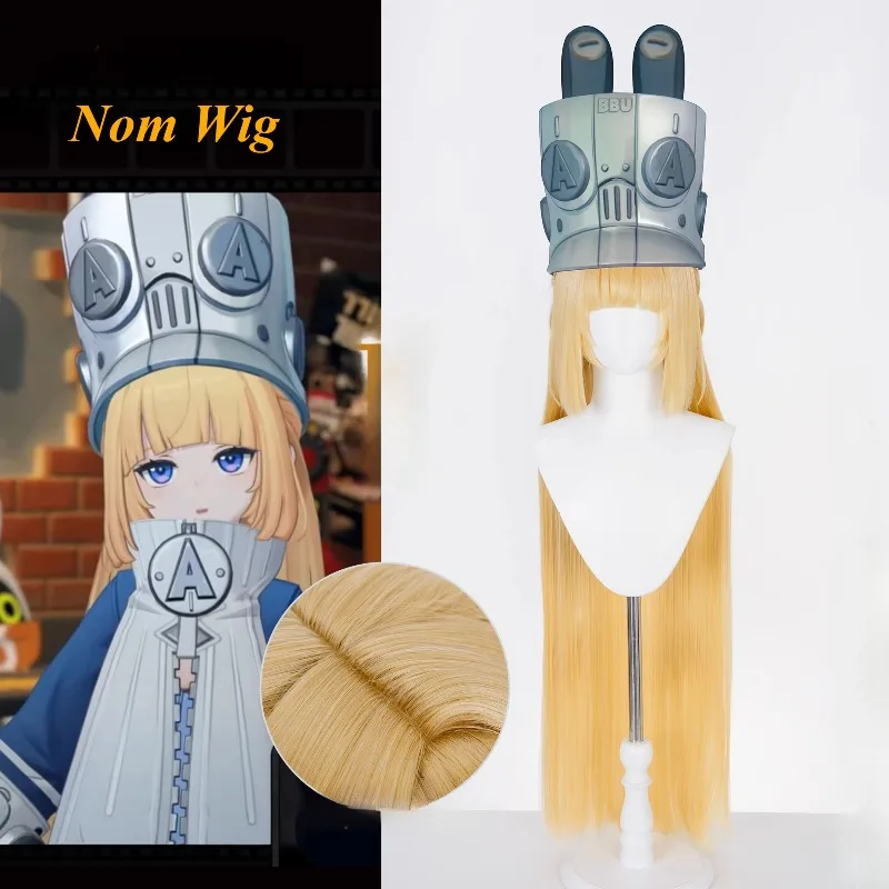 

Nom Wig Game Zenless Zone Zero Cosplay Yelllow Long Hair Artificial Wigs Pre-sale Role Play Props Accessories for Women