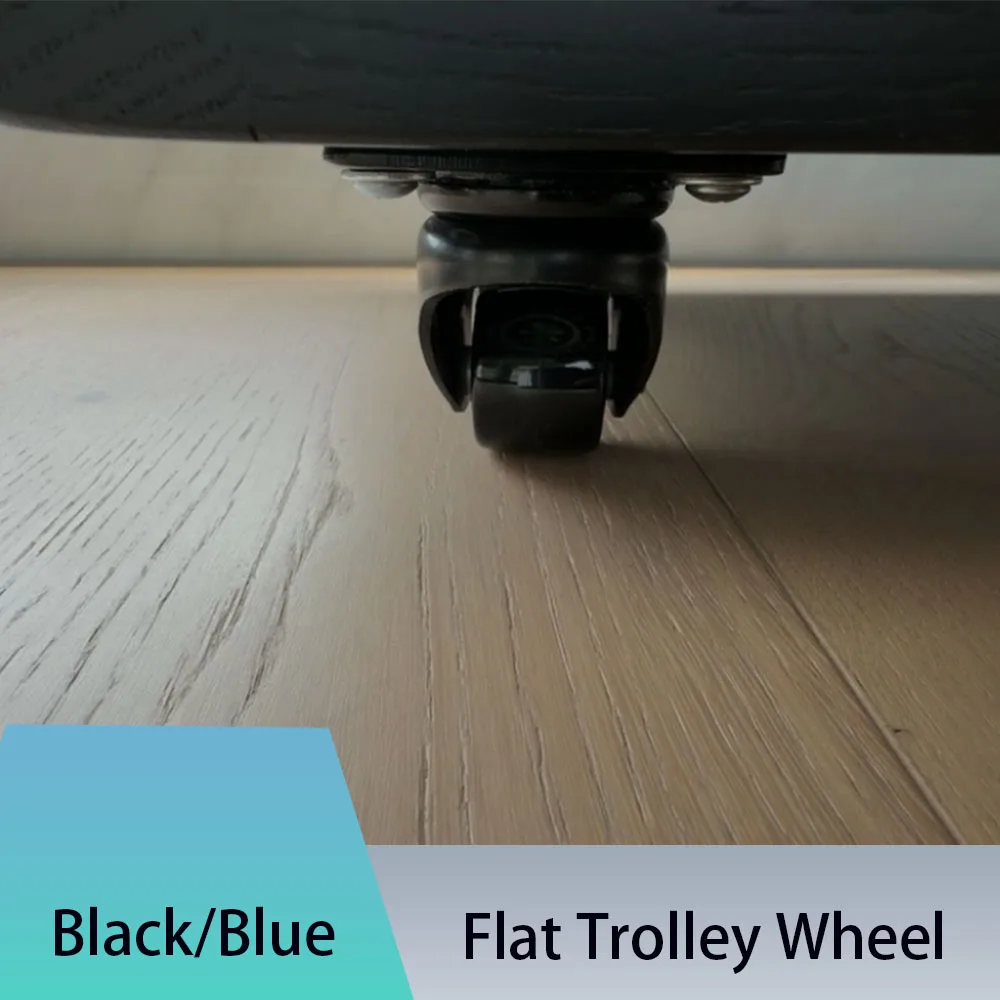 1/2/4/8 Pcs PU Polyurethane Silent Rotating Safety Casters Office Rollers Fixed Wheels Industrial Equipment Pulleys